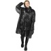 GRS-zertifizierter recycelter Mayan Einweg-Regenponcho mit Aufbewahrungstasche, Poncho oder wasserdichte Jacke Werbung