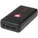 Loop-Backup-Akku mit 20.000 mAh aus recyceltem Kunststoff Geschäftsgeschenk