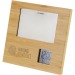 Cadre photo Sasa en bambou avec thermomètre Geschäftsgeschenk