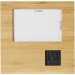 Cadre photo Sasa en bambou avec thermomètre Geschäftsgeschenk