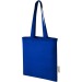 Madras Shopping Bag aus GRS-zertifizierter Baumwolle, 140 g/m2, 7 L, Nachhaltige Einkaufstasche Werbung