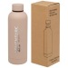 Bouteille isotherme avec isolation par le vide Spring 500 ml en cuivre inoxydable recyclé certifié RCS, bouteille isotherme  Werbung