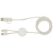 Câble 5 en 1 Citala en plastique recyclé de 150 cm pour la synchronisation des données et la charge rapide de 27 W Geschäftsgeschenk