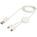 Câble 5 en 1 Citala en plastique recyclé de 150 cm pour la synchronisation des données et la charge rapide de 27 W Geschäftsgeschenk