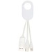 Câble de charge 4 en 1 Troop en plastique recyclé, câble de chargement Werbung