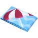 Serviette légère Kousa avec impression par sublimation de 30 x 50 cm Geschäftsgeschenk