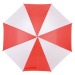 Parapluie automatique bicolore à poignée arrondie Geschäftsgeschenk