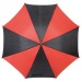 Parapluie automatique bicolore à poignée arrondie, parapluie standard Werbung