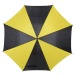 Parapluie automatique bicolore à poignée arrondie Geschäftsgeschenk
