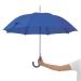 Parapluie automatique bicolore à poignée arrondie, parapluie standard Werbung