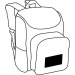 Picknicktasche außen, Picknickrucksack Werbung