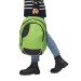 Gebogener Rucksack, Rucksack Werbung