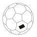 Anti-Stress-Fußball "Kick Off, Anti-Stress-Ball Werbung