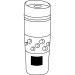 Zweifarbiger isothermischer Becher, Isothermischer Becher Werbung