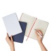 a5-Notizbuch mit festem Einband und Ton-in-Ton-Gummiband, Notizbuch mit Hardcover Werbung