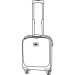 Trolley cabine rigide à 4 roues 55x38x20cm, Valise cabine avion Werbung
