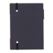 Bloc-notes à couverture rigide avec marque-pages repositionnables Geschäftsgeschenk