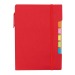 Bloc-notes à couverture rigide avec marque-pages repositionnables, bloc-notes Werbung
