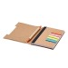 Bloc-notes à couverture rigide avec marque-pages repositionnables Geschäftsgeschenk