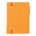 Bloc-notes à couverture rigide avec marque-pages repositionnables Geschäftsgeschenk