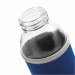 Glasflasche mit Hülle 450 ml, Flasche Werbung
