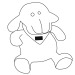 Peluche mouton, animal en peluche Werbung