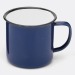 Emaillierte Metalltasse, Emaillierte Tasse und Becher Werbung