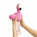 Rosa Flamingo Plüsch, Stofftier Werbung