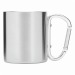 Edelstahlbecher Wandern 20cl, Metallbecher und -tasse Werbung