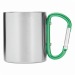 Edelstahlbecher Wandern 20cl, Metallbecher und -tasse Werbung