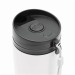 Isotherme Tasse früh morgens, Isothermischer Becher Werbung