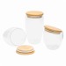 Doppelwandiger Glasbecher 25cl Geschäftsgeschenk