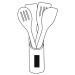 Ensemble de spatules en bois cooking time, cuillère en bois Werbung