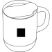 Keramiktasse mit Deckel, Tasse und Becher mit Deckel Werbung