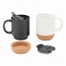 Keramiktasse mit Deckel, Tasse und Becher mit Deckel Werbung