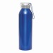 Aluminiumflasche 65cl transparenter Verschluss, Wasserflasche Werbung