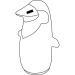 Pingouin gonflable bancal STAND UP Geschäftsgeschenk