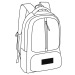 Rucksack AMSTERDAM, Laptop-Rucksack Werbung