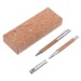 Set d'écriture CORK SIGNATURE, stylo roller Werbung