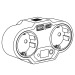 USB-Adapter mit Nachtlicht ENDLESS POWER NIGHT Geschäftsgeschenk