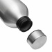 Aluminium-Trinkflasche JUMBO TRANSIT, Feldflasche aus Metall Werbung