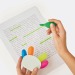 Textmarker HANDS UP, Textmarker Werbung