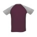 Funkiges Raglan-T-Shirt zweifarbig, Klassisches T-Shirt Werbung