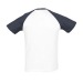 Funkiges Raglan-T-Shirt zweifarbig, Klassisches T-Shirt Werbung