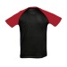 Funkiges Raglan-T-Shirt zweifarbig, Klassisches T-Shirt Werbung