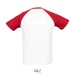 Funkiges Raglan-T-Shirt zweifarbig Geschäftsgeschenk