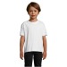 T-Shirt Rundhalsausschnitt Kind weiß 190 g Sol's - Imperial Kids - 11770b Geschäftsgeschenk