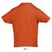T-Shirt Rundhalsausschnitt Kind weiß 190 g Sol's - Imperial Kids - 11770b Geschäftsgeschenk