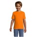 T-Shirt Rundhalsausschnitt Kind weiß 150 g Sol's - Regent Kids - 11970b, T-Shirt Kind Werbung