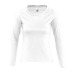 T-Shirt Frau Rundhalsausschnitt Langarm weiß sol's - majestic - 11425b Geschäftsgeschenk